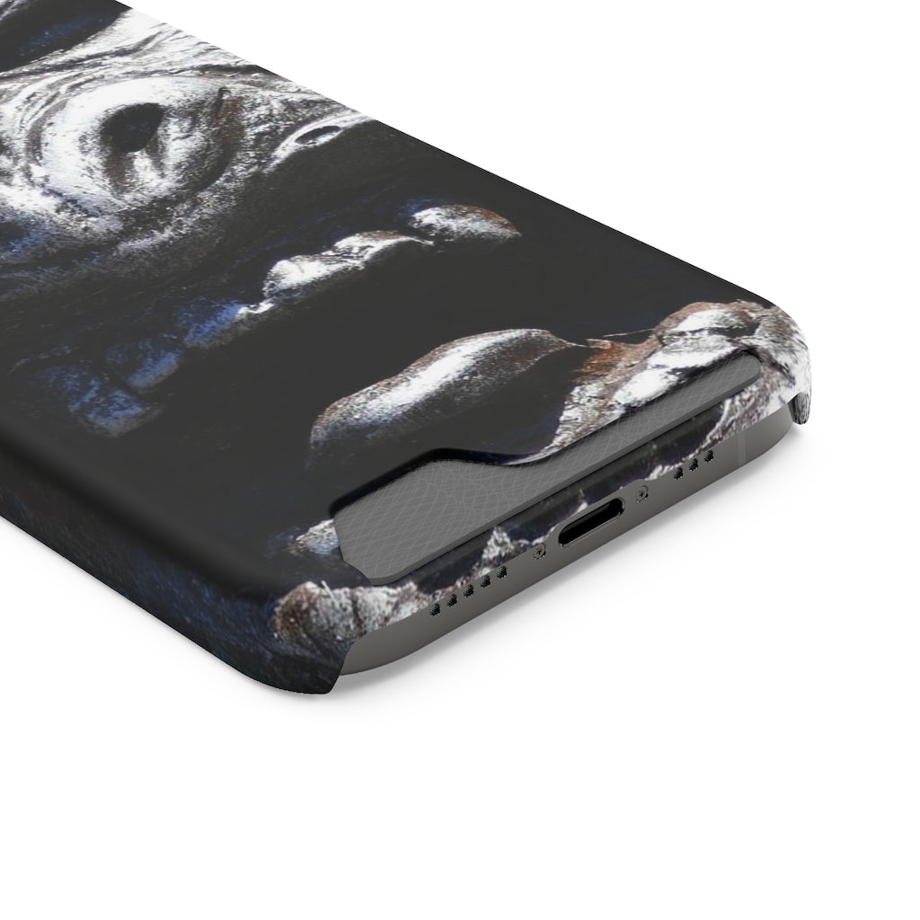"Frenzy Scream" - Galaxy S22 S21 & iPhone 13 Case With Card Holder - Fry1Productions