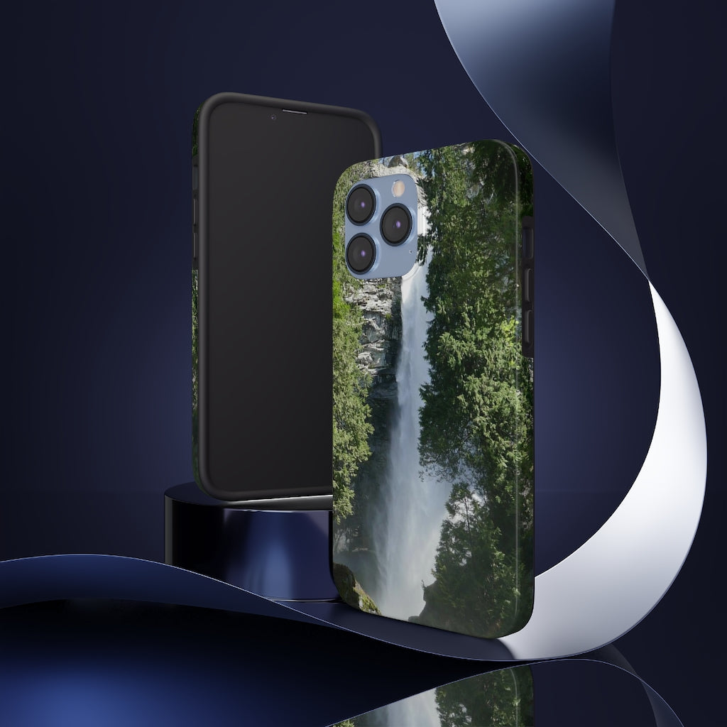 "Roaring Rainbow Falls" - iPhone Tough Case - Fry1Productions