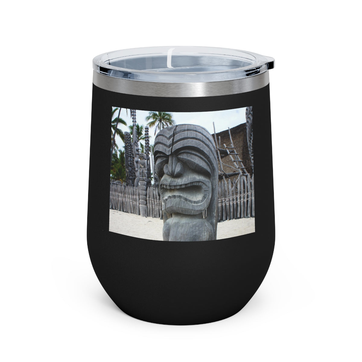 Fierce Guardian - 12 oz Insulated Wine Tumbler - Fry1Productions