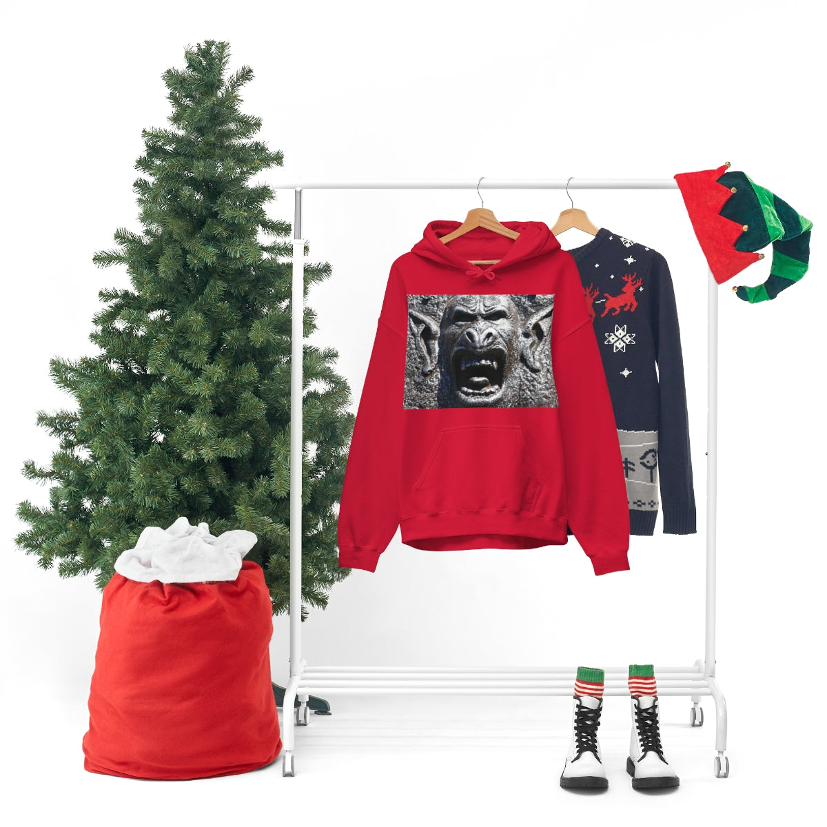 Frenzy Scream - Unisex Heavy Blend Hooded Sweatshirt - Fry1Productions