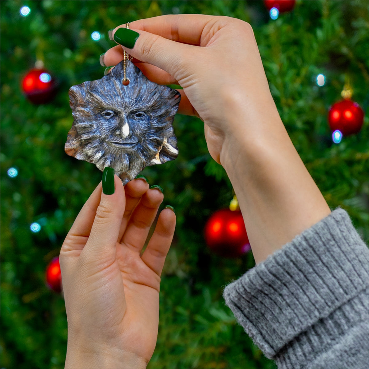 Sun God - Ceramic Ornaments - Fry1Productions