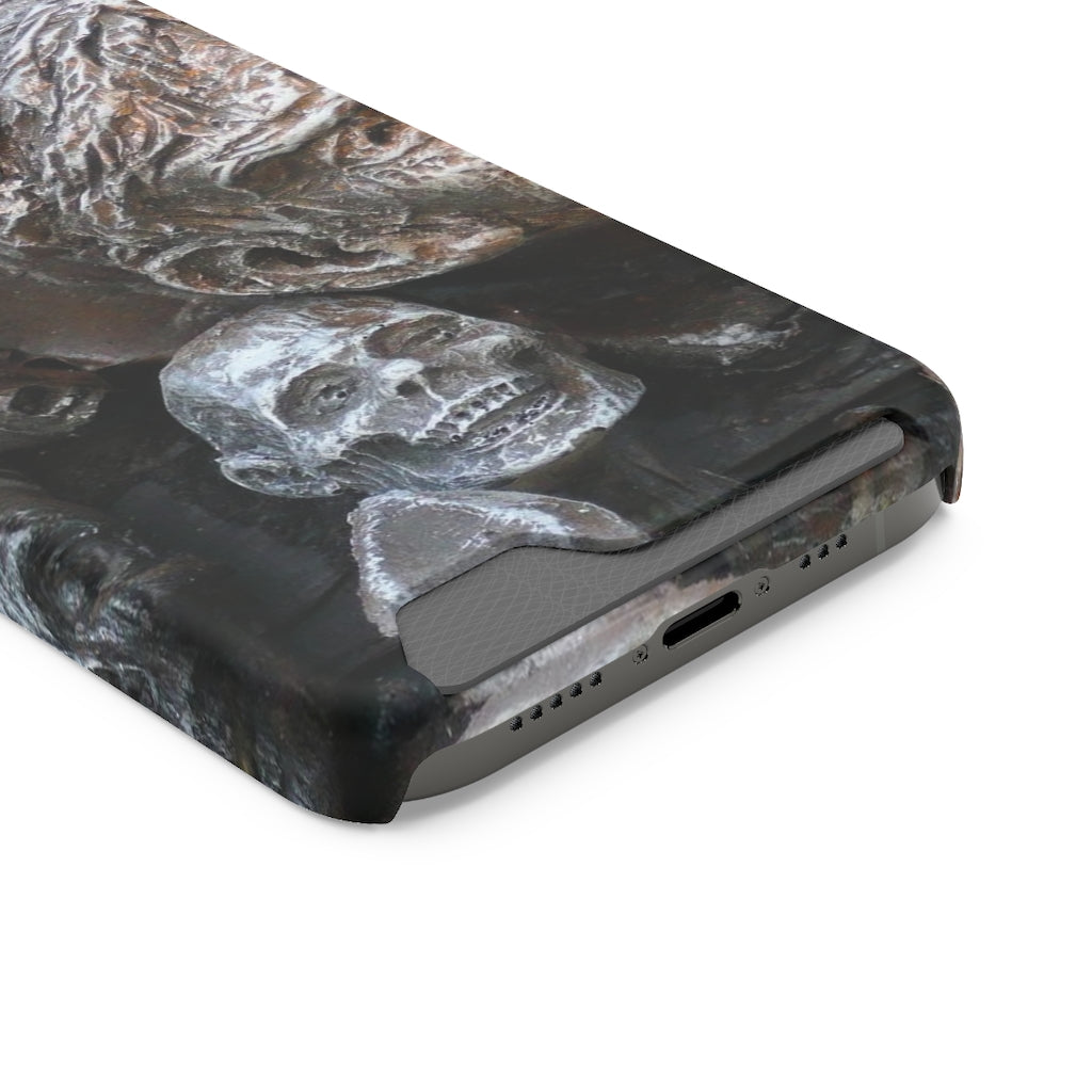 "Waiting for the King" - Galaxy S22 S21 & iPhone 13 Case With Card Holder - Fry1Productions