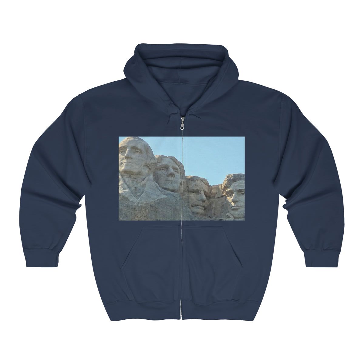 History Remembered Forever - Unisex Heavy Blend Full Zip Hooded Sweatshirt - Fry1Productions