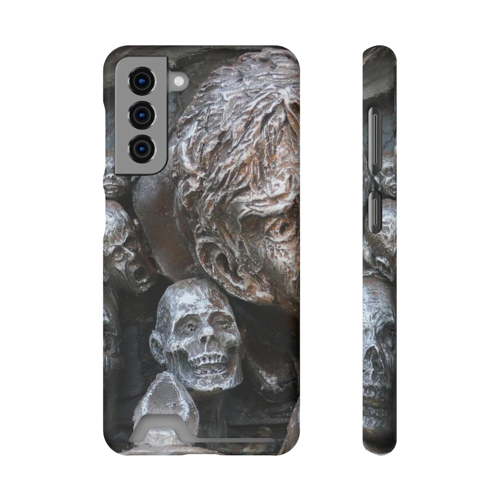 "Waiting for the King" - Galaxy S22 S21 & iPhone 13 Case With Card Holder - Fry1Productions