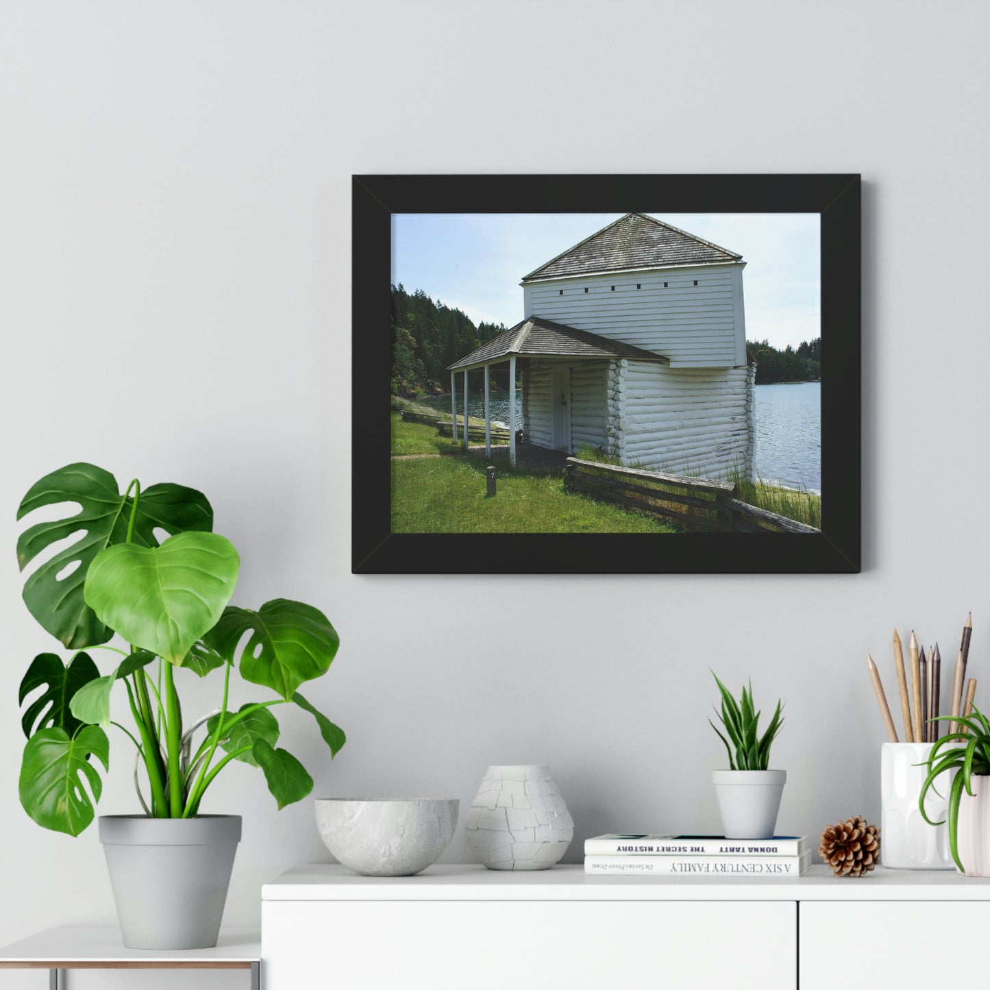 Defensible Guardian - Framed Horizontal Poster - Fry1Productions