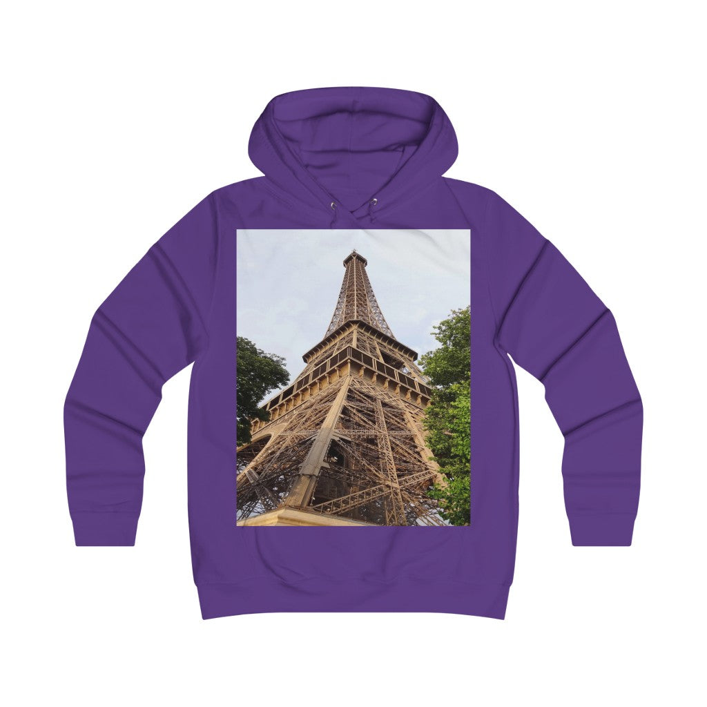 "Rising Heavenly" - Girlie College Hoodie - Fry1Productions