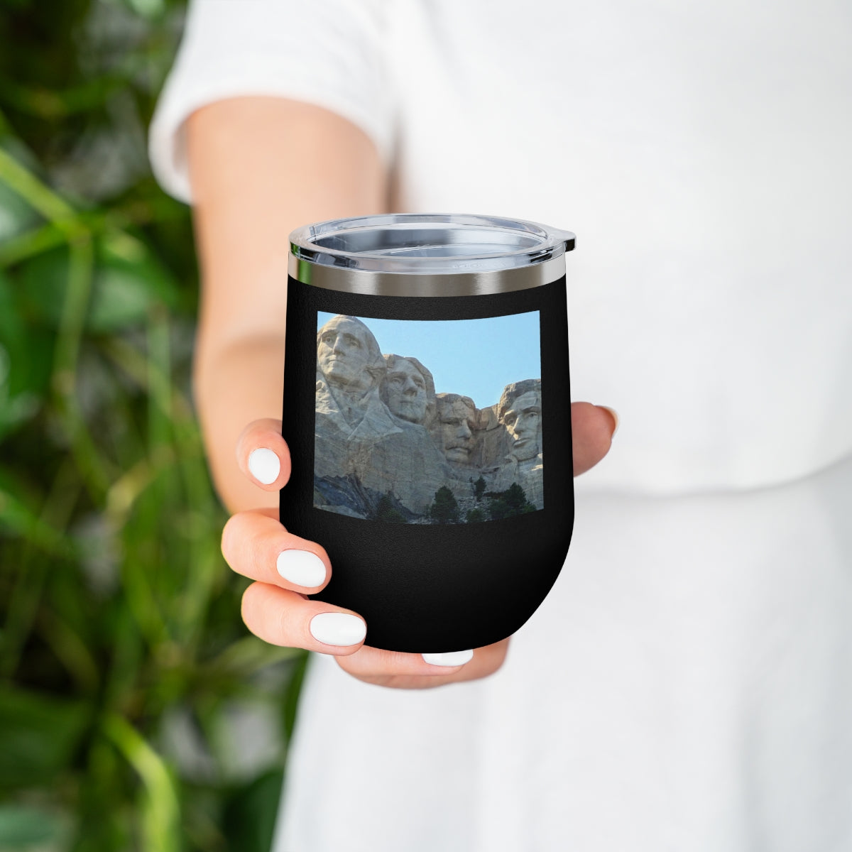 History Remembered Forever - 12 oz Insulated Wine Tumbler - Fry1Productions