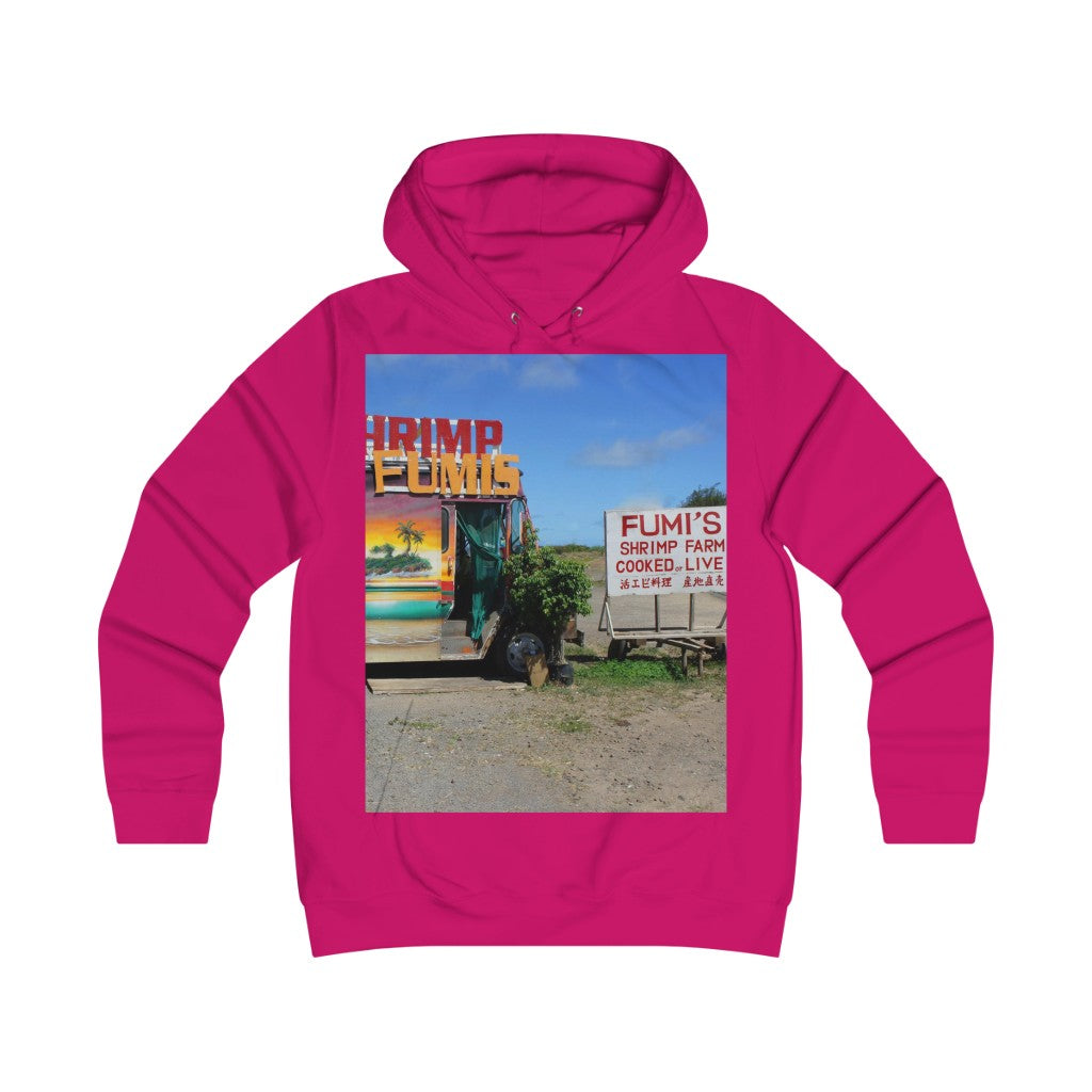 "Kaulana Delights" - Girlie College Hoodie - Fry1Productions