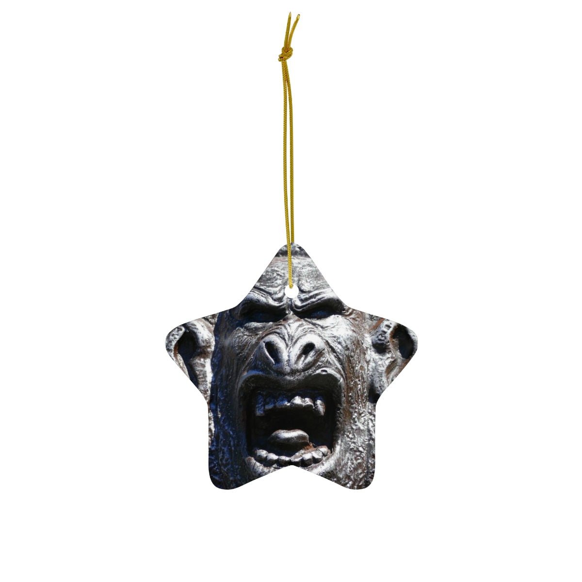 Frenzy Scream - Ceramic Ornaments - Fry1Productions