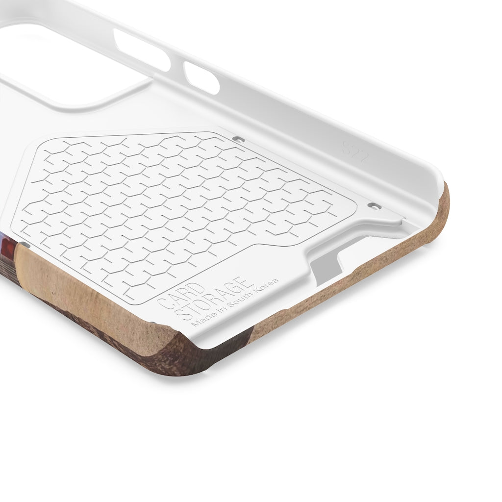 “Florescence Hale O Keawe” - Galaxy S22 S21 & iPhone 13 Case With Card Holder - Fry1Productions