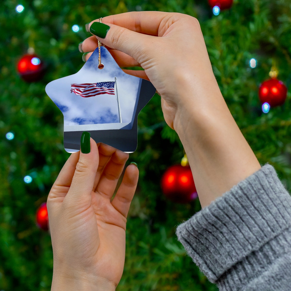 In Solemn Remembrance - Ceramic Ornaments - Fry1Productions