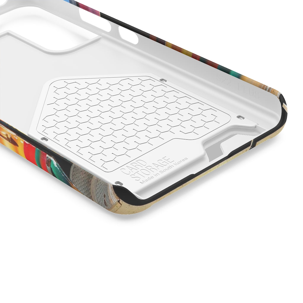 "Island Love" - Galaxy S22 S21 & iPhone 13 Case With Card Holder - Fry1Productions
