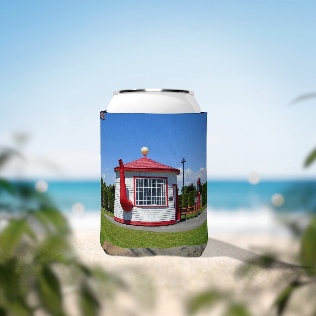 Teapot Dome Memorial Park - Can Cooler Neoprene Sleeve 12oz - Fry1Productions