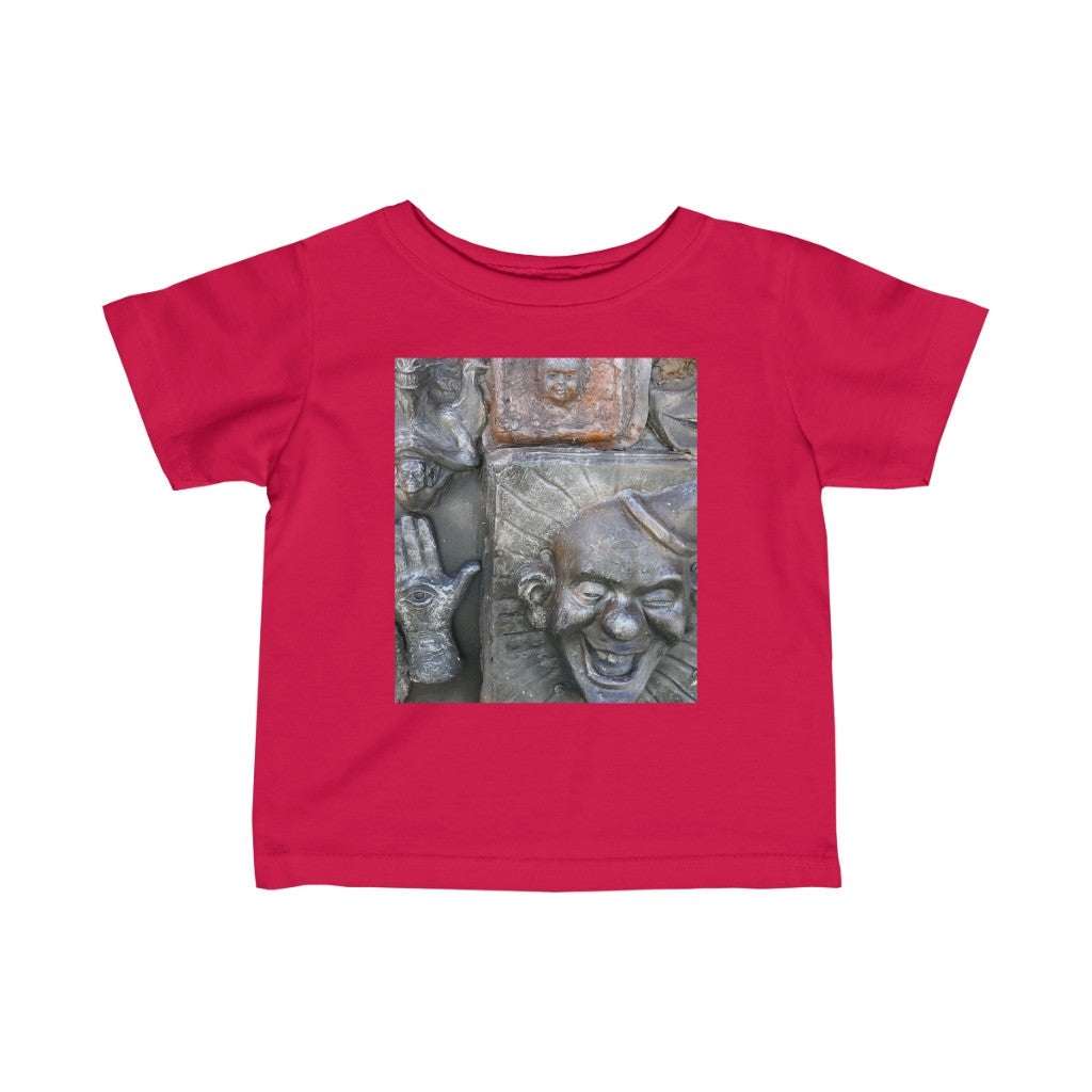 Cosmic Laughter - Infant Fine Jersey Tee - Fry1Productions