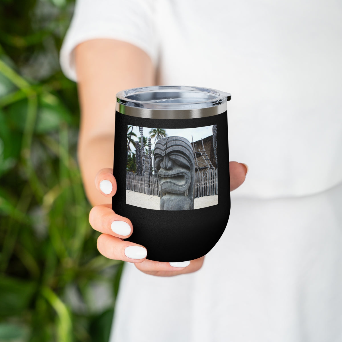 Fierce Guardian - 12 oz Insulated Wine Tumbler - Fry1Productions