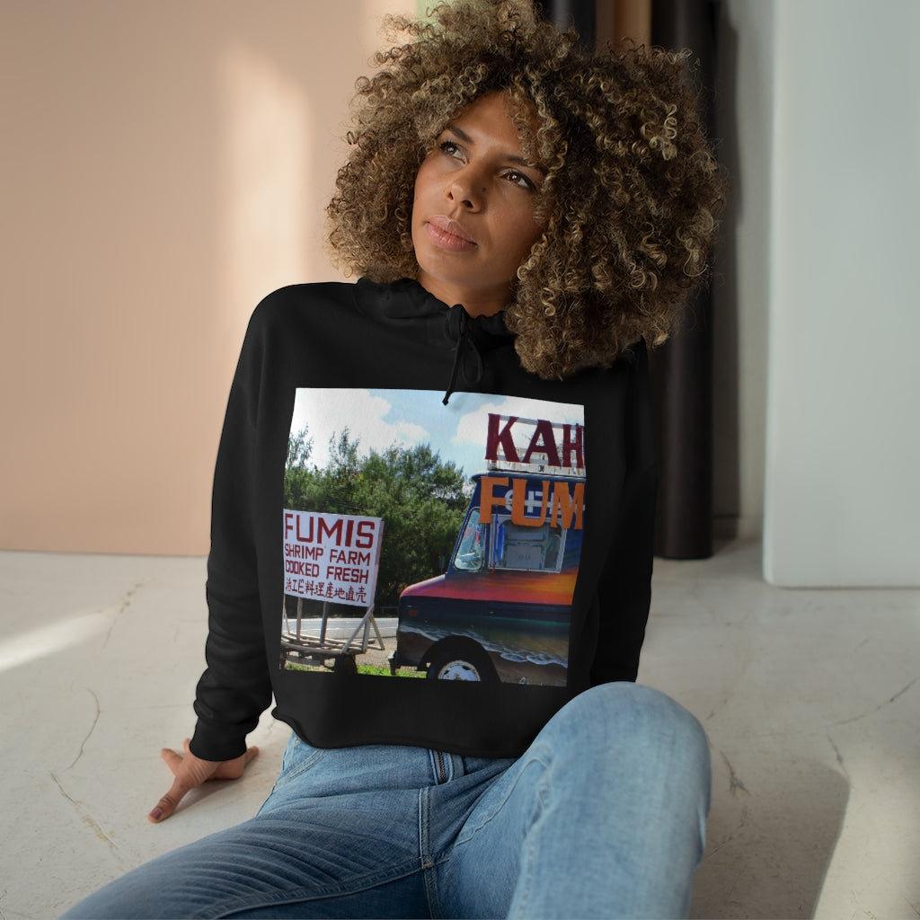 Aloha Keanu - Crop Hoodie - Fry1Productions