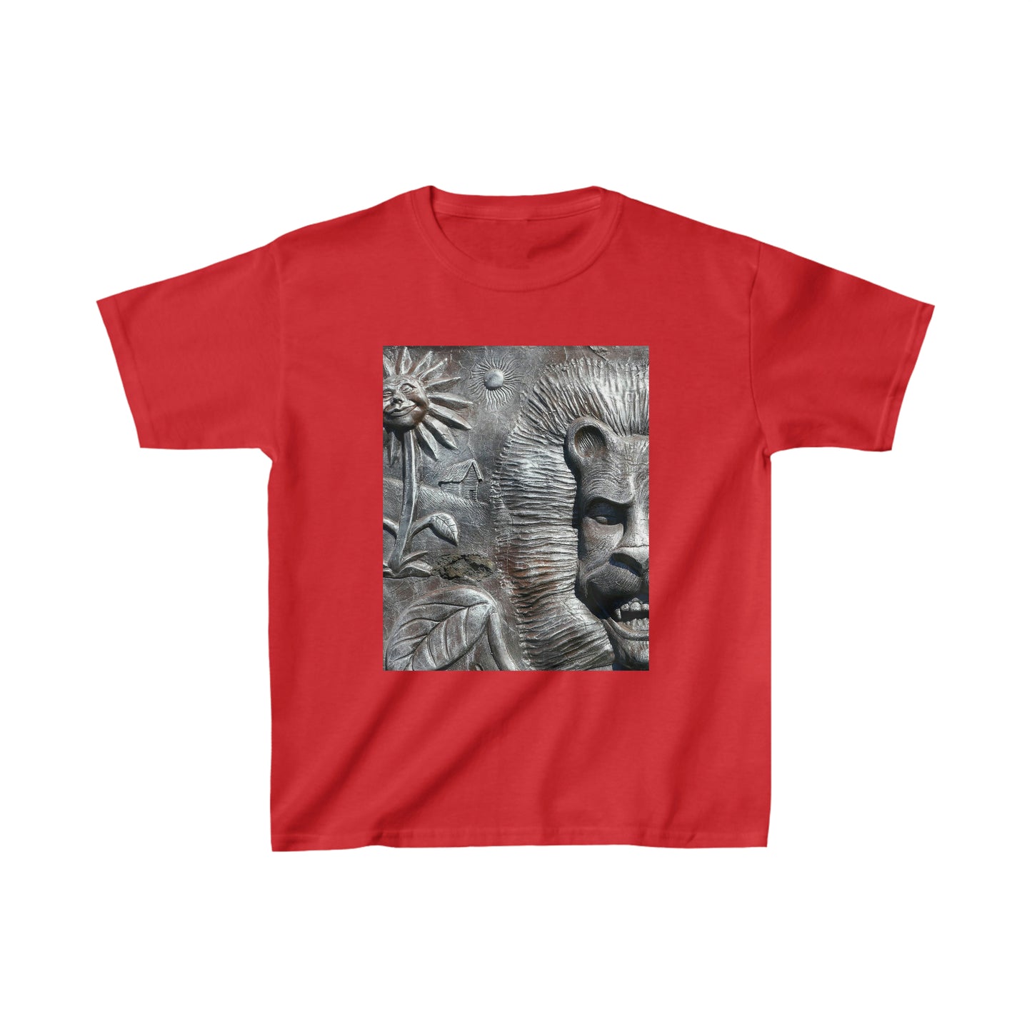 Lion's Friends Forever v2 - Kids Cotton Tee - Fry1Productions