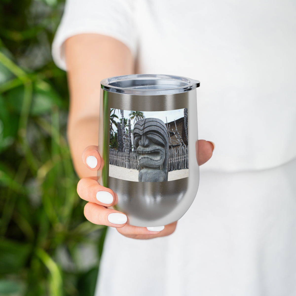 Fierce Guardian - 12 oz Insulated Wine Tumbler - Fry1Productions