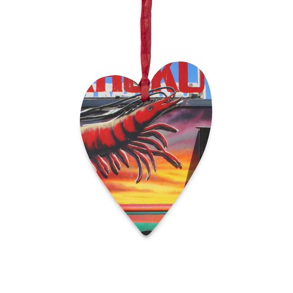 Kahuku Kai - Wooden Christmas Ornaments - Fry1Productions