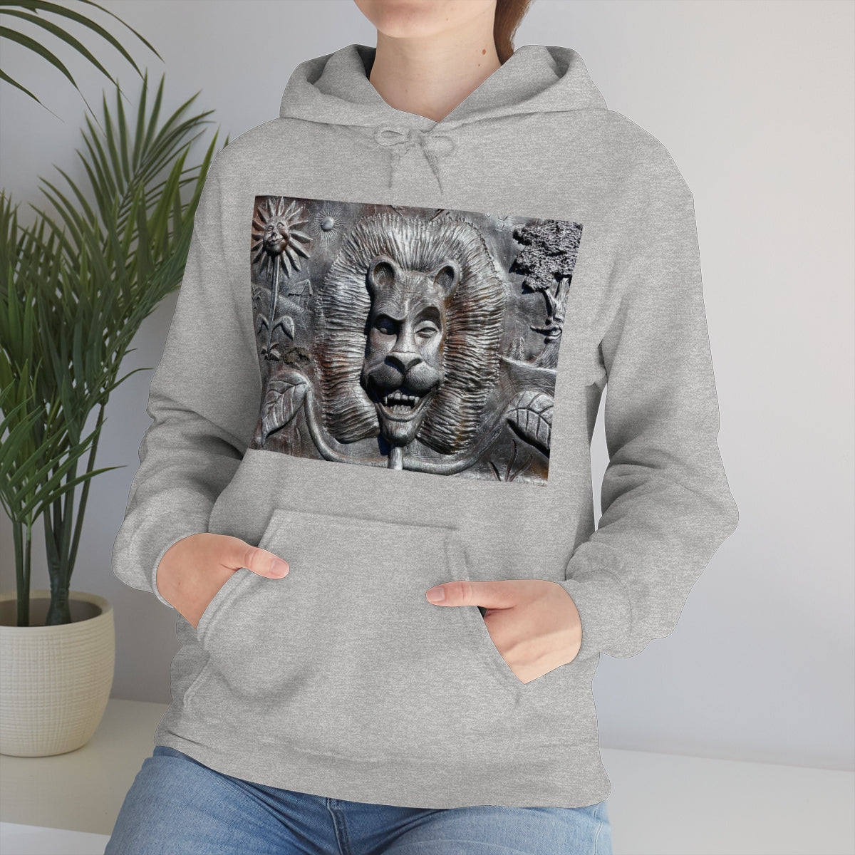 Lion's Friends Forever - Unisex Heavy Blend Hooded Sweatshirt - Fry1Productions