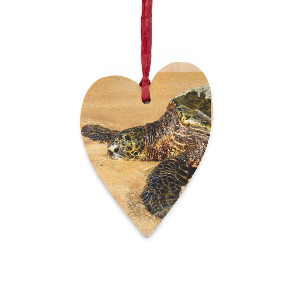 Glistening Journey - Wooden Christmas Ornaments - Fry1Productions