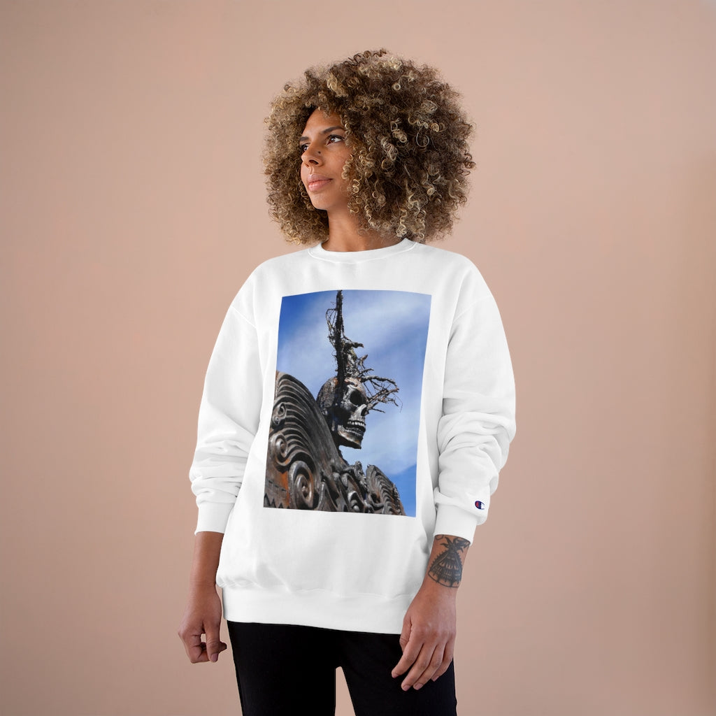 Skull Warrior - Champion Sweatshirt - Fry1Productions