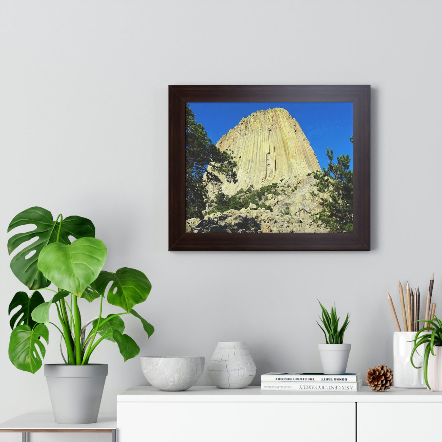 Reaching Heaven - Framed Horizontal Poster - Fry1Productions