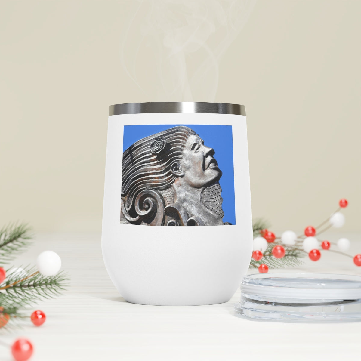 Nymph Beauty - 12 oz Insulated Wine Tumbler - Fry1Productions