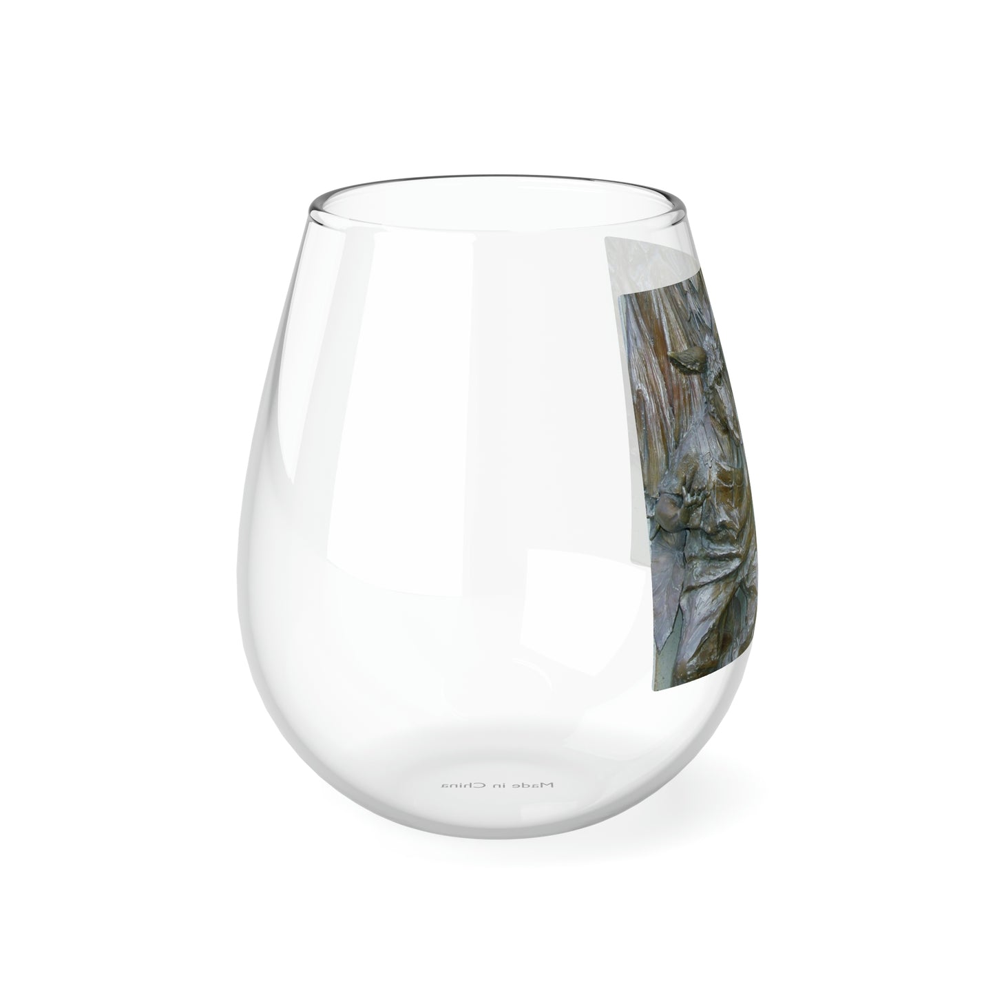 Flight Love - Stemless Wine Glass, 11.75 oz - Fry1Productions