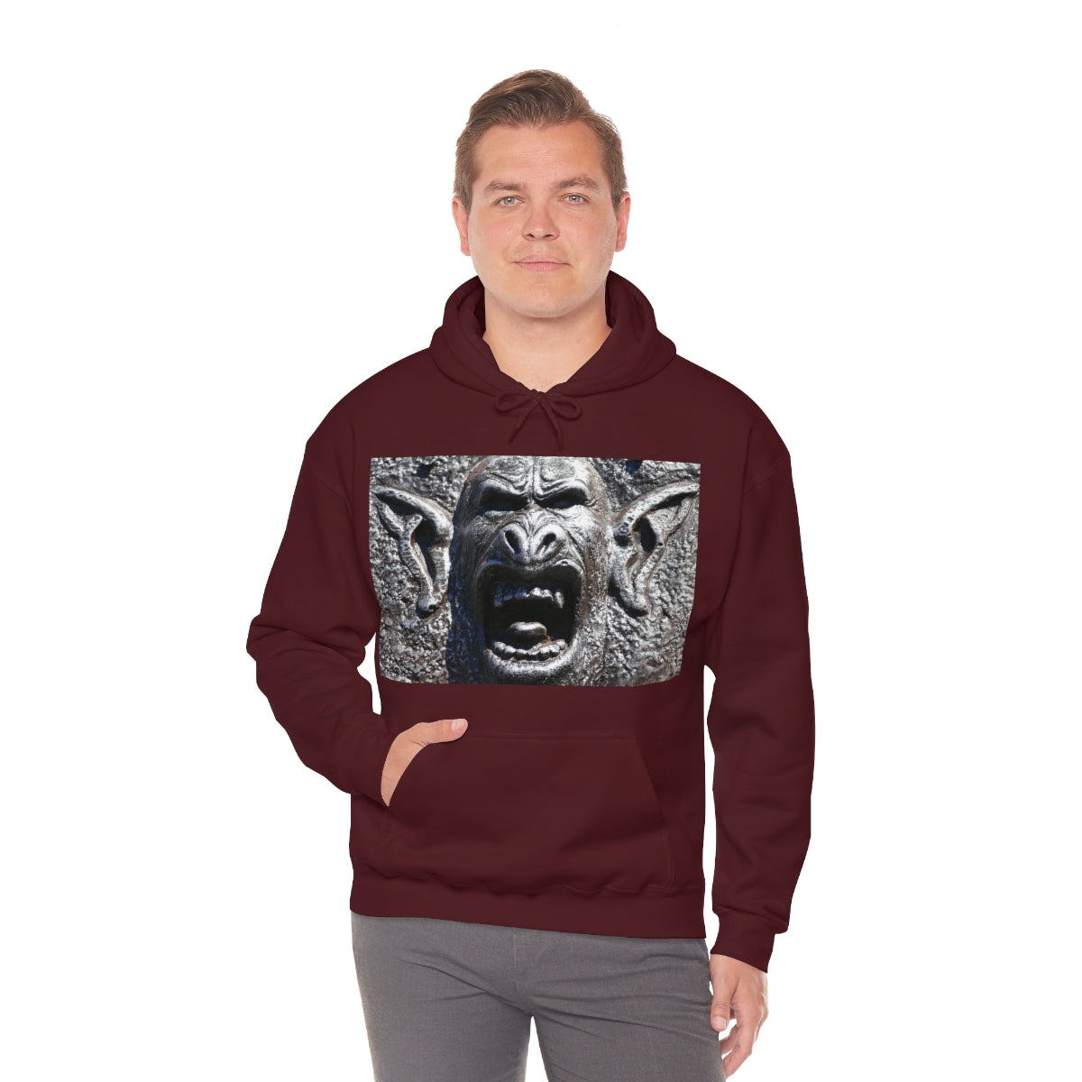 Frenzy Scream - Unisex Heavy Blend Hooded Sweatshirt - Fry1Productions