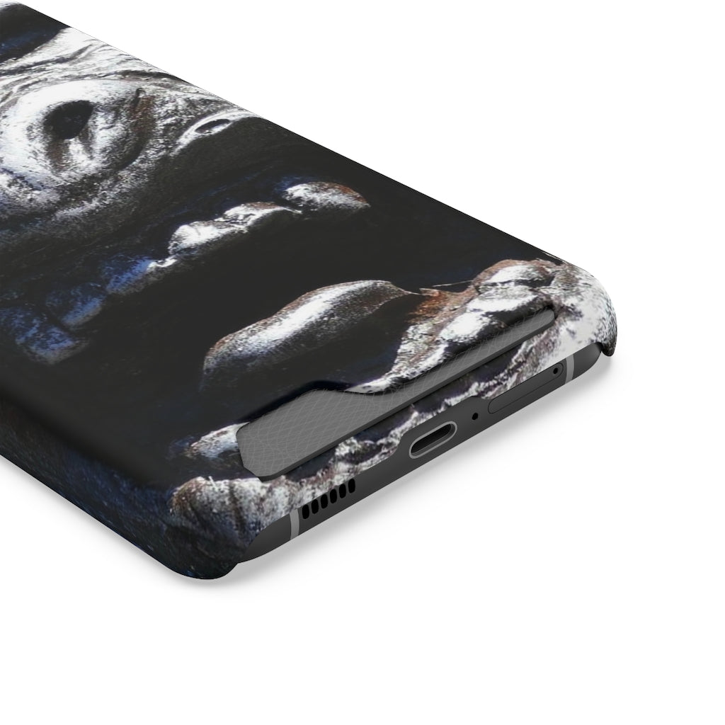 "Frenzy Scream" - Galaxy S22 S21 & iPhone 13 Case With Card Holder - Fry1Productions