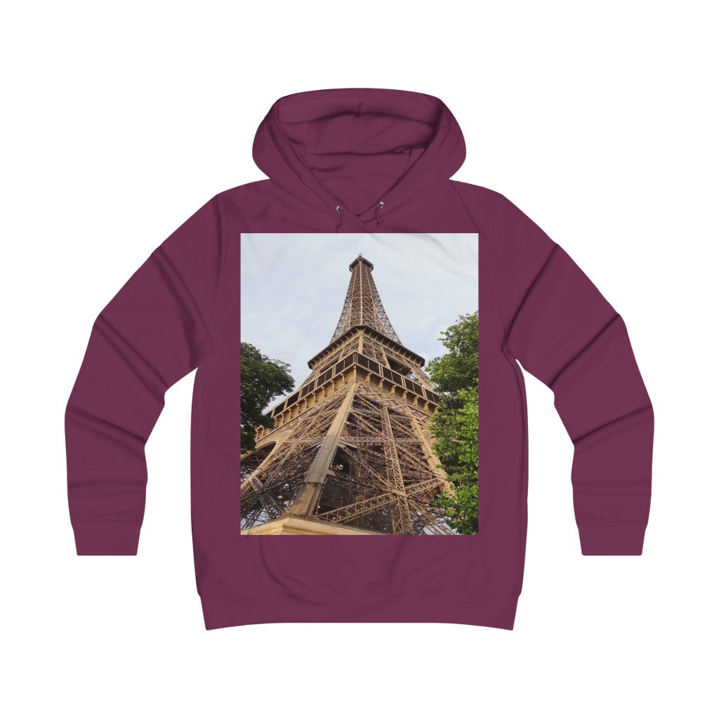 "Rising Heavenly" - Girlie College Hoodie - Fry1Productions