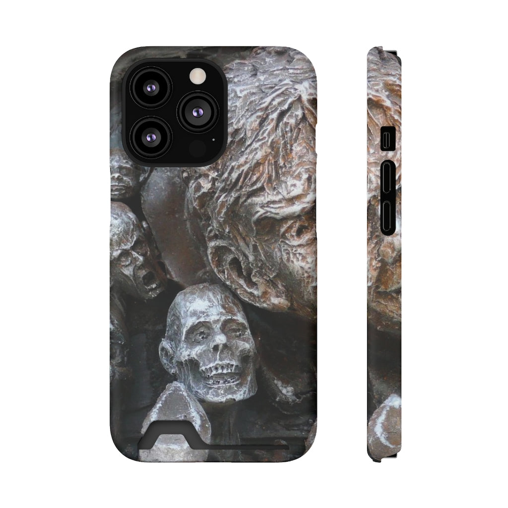 "Waiting for the King" - Galaxy S22 S21 & iPhone 13 Case With Card Holder - Fry1Productions
