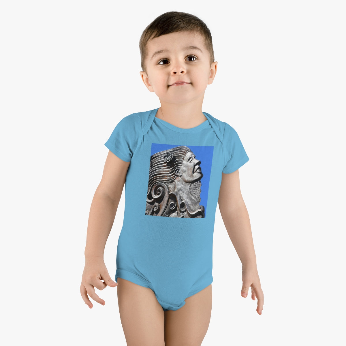 Nymph Beauty - Baby Short Sleeve Onesie - Fry1Productions