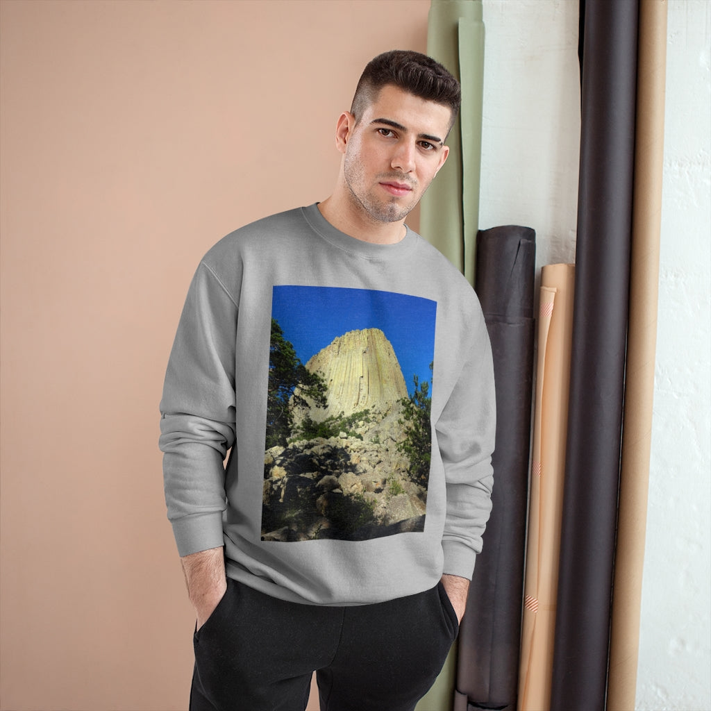 Reaching Heaven - Champion Sweatshirt - Fry1Productions