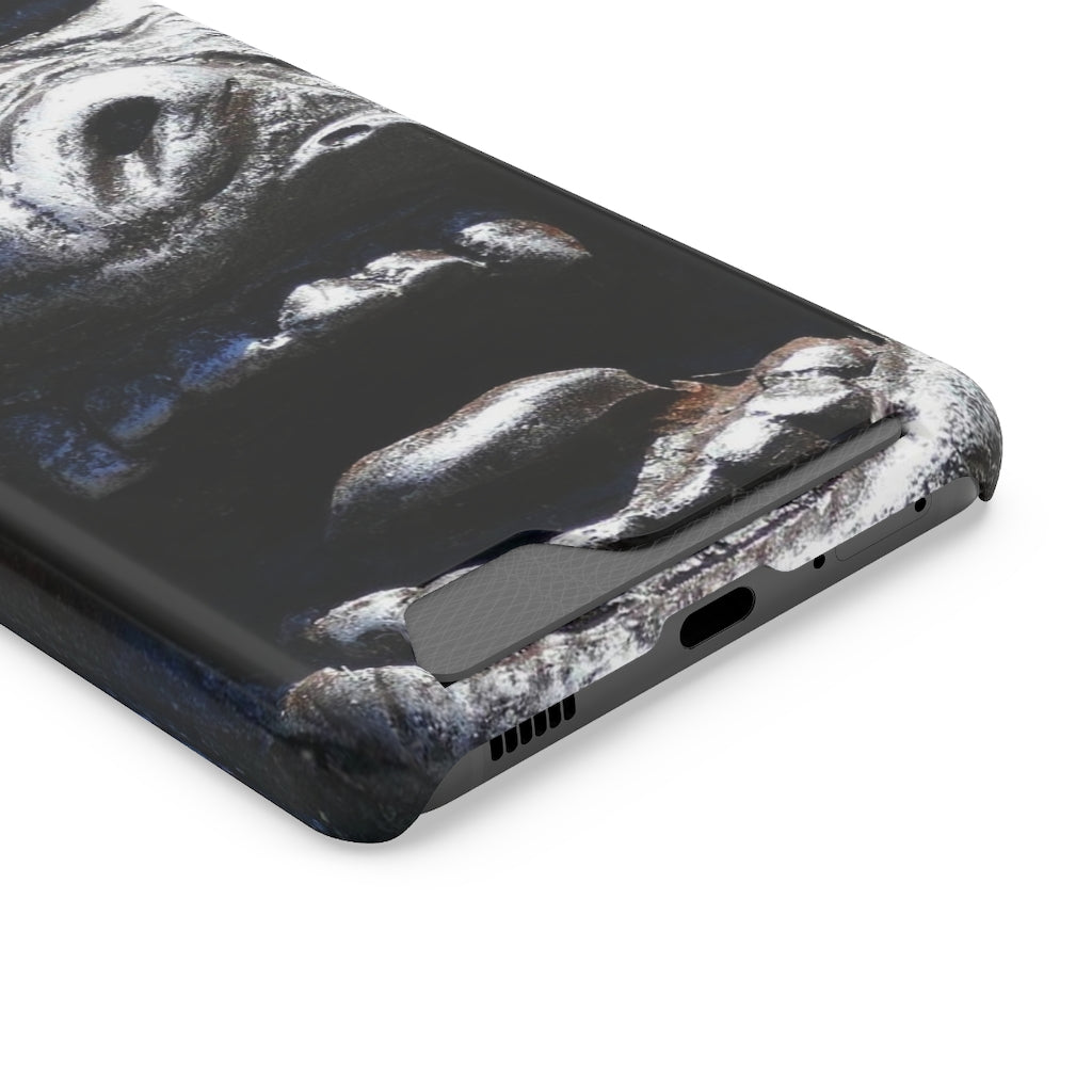 "Frenzy Scream" - Galaxy S22 S21 & iPhone 13 Case With Card Holder - Fry1Productions