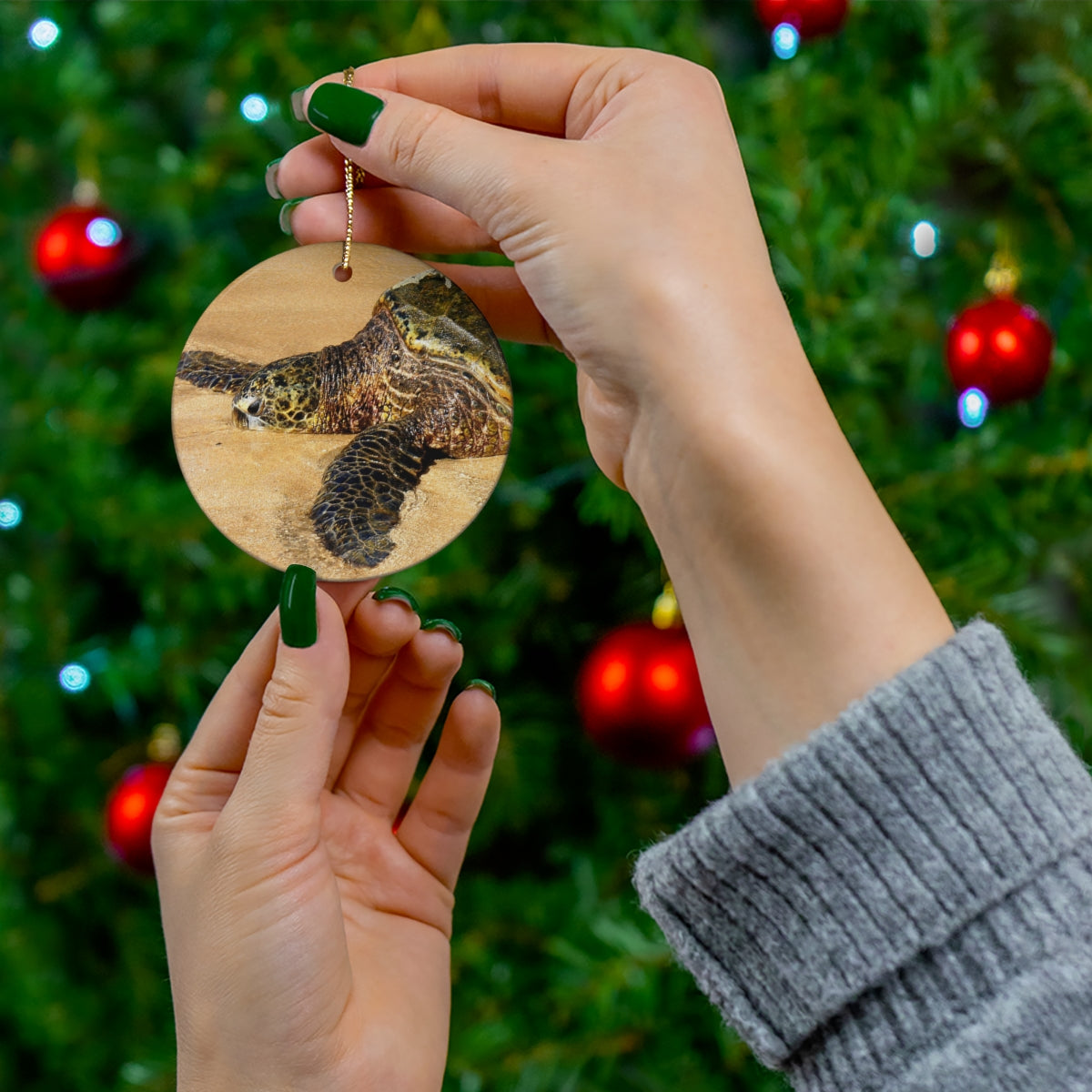 Glistening Journey - Ceramic Ornaments - Fry1Productions