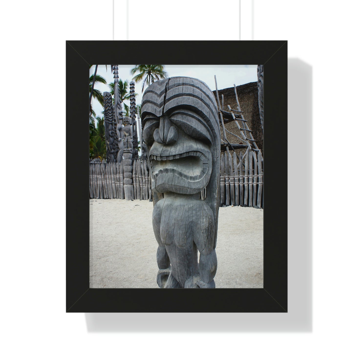 Fierce Guardian - Framed Vertical Poster - Fry1Productions