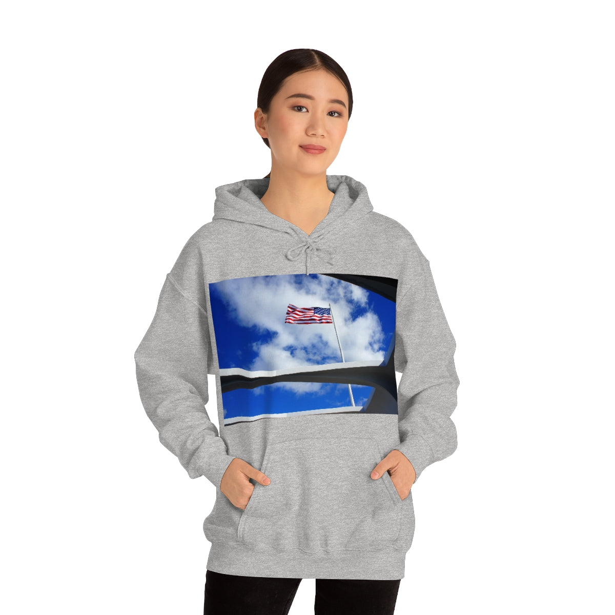 Bravery Honored Forever - Unisex Heavy Blend Hooded Sweatshirt - Fry1Productions