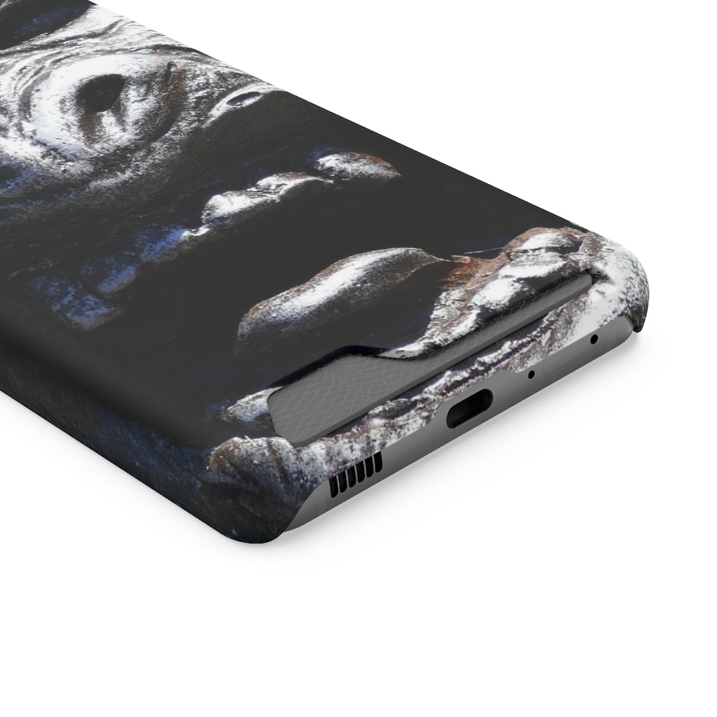 "Frenzy Scream" - Galaxy S22 S21 & iPhone 13 Case With Card Holder - Fry1Productions