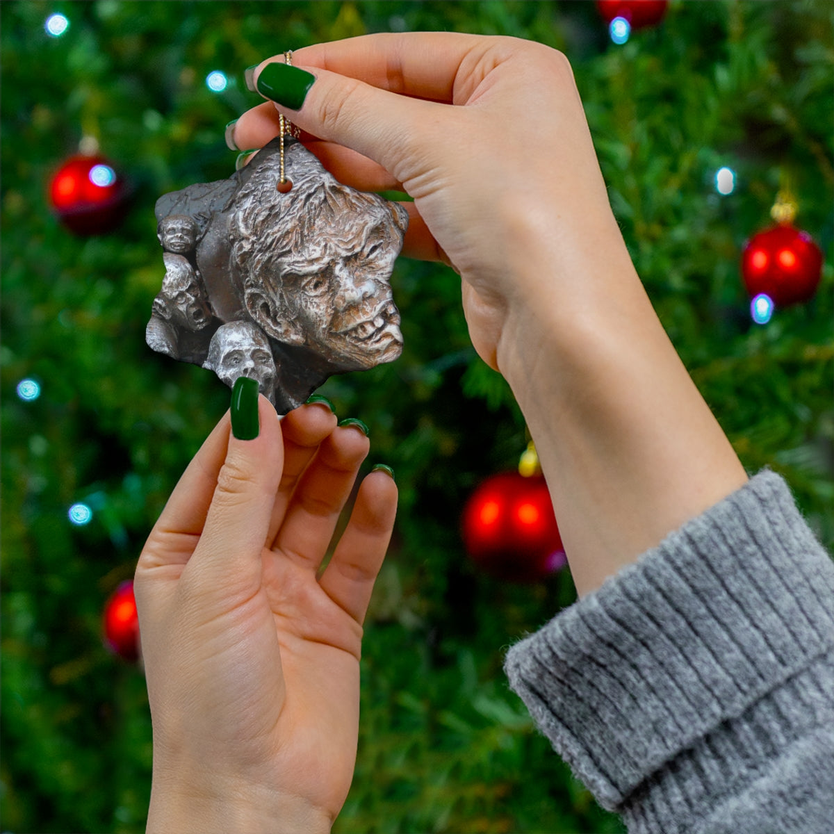 Waiting for the King - Ceramic Ornaments - Fry1Productions