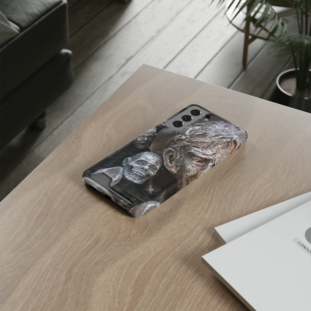 "Waiting for the King" - Galaxy S22 S21 & iPhone 13 Case With Card Holder - Fry1Productions