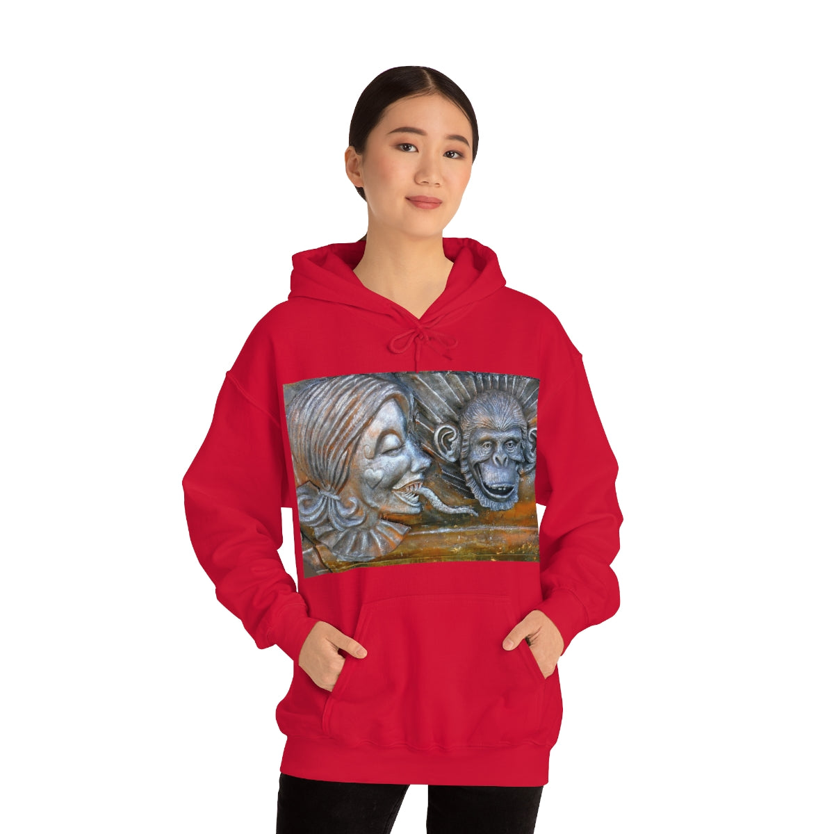Snakily Speaking - Unisex Heavy Blend Hooded Sweatshirt - Fry1Productions