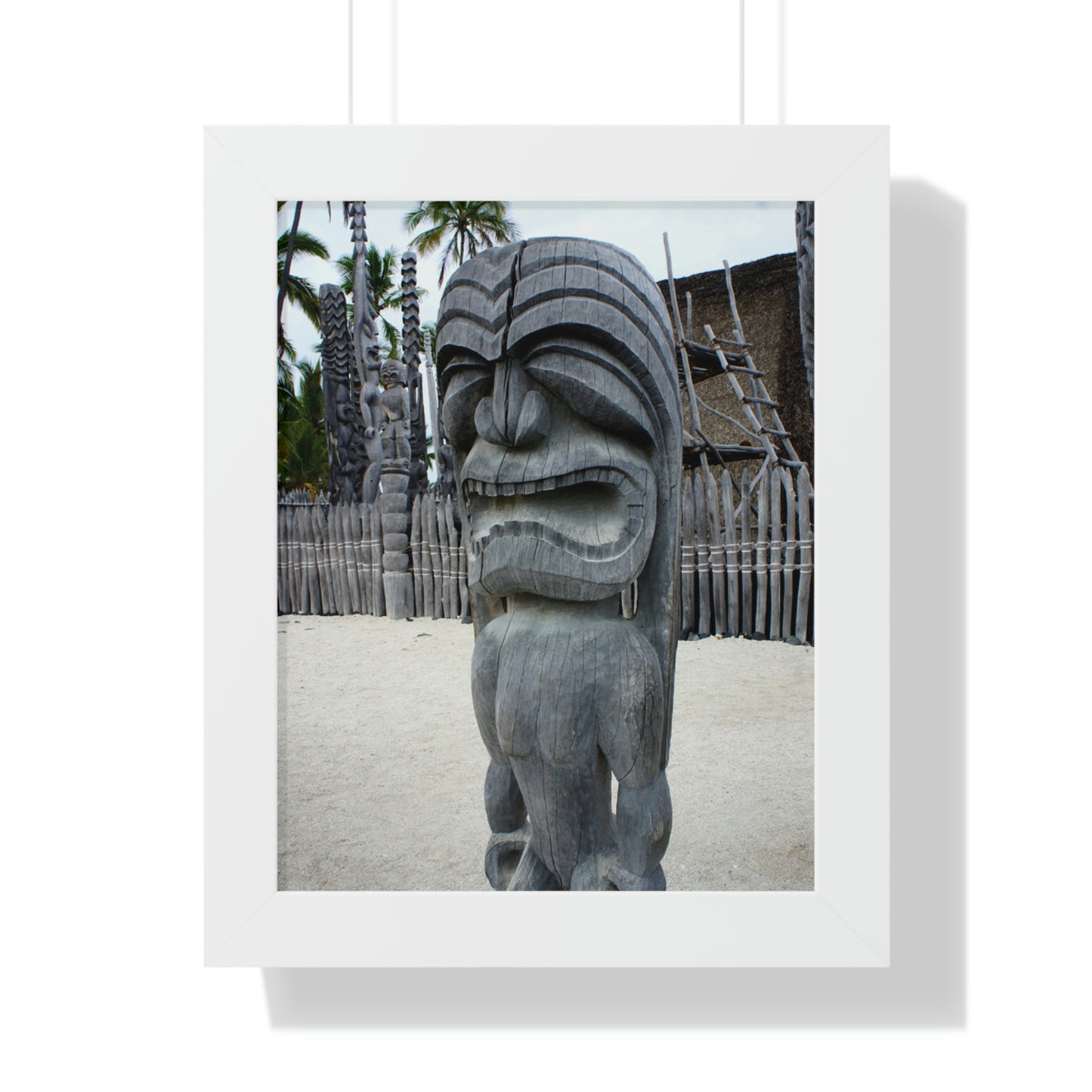 Fierce Guardian - Framed Vertical Poster - Fry1Productions