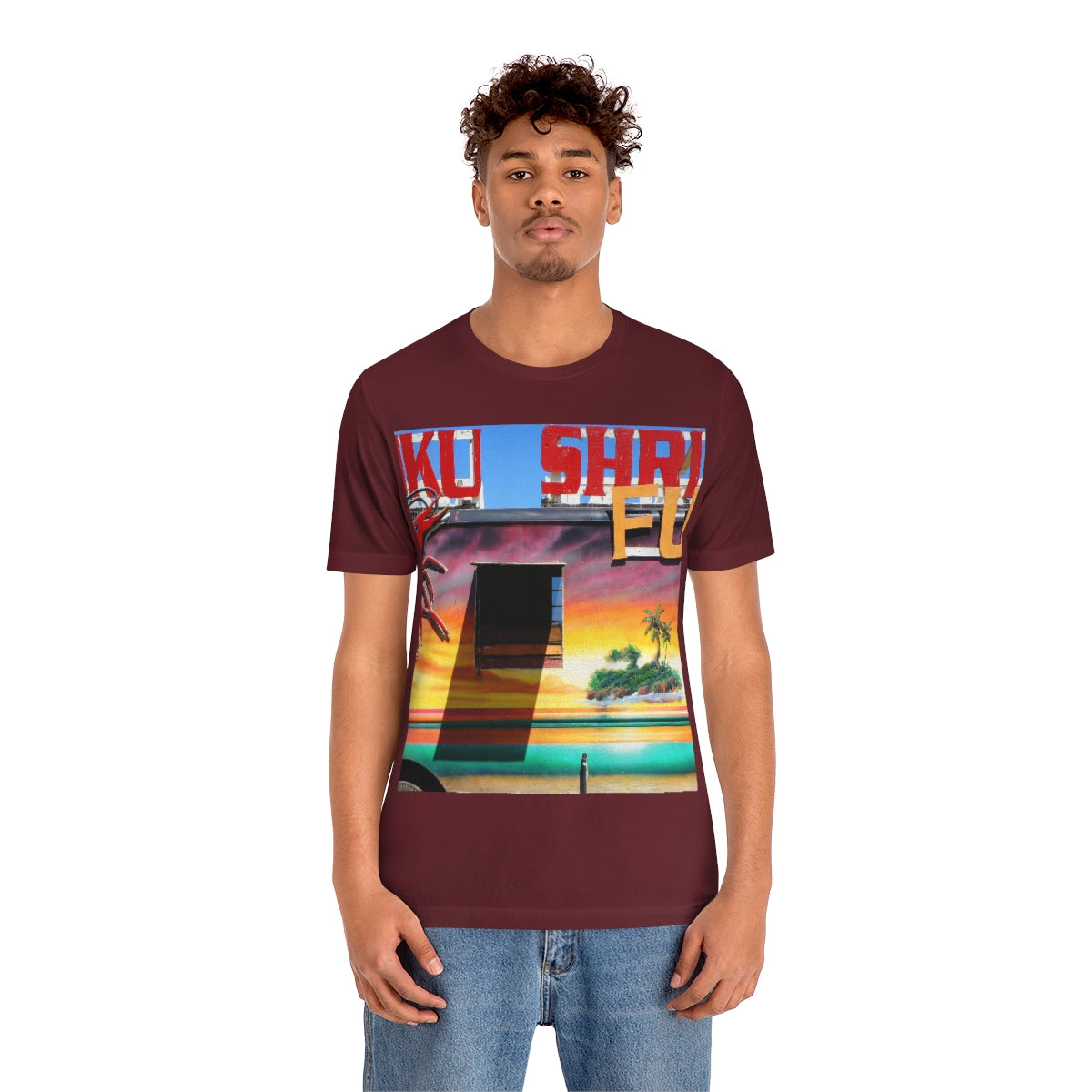 Island Love - Unisex Jersey Short Sleeve T-Shirt - Fry1Productions