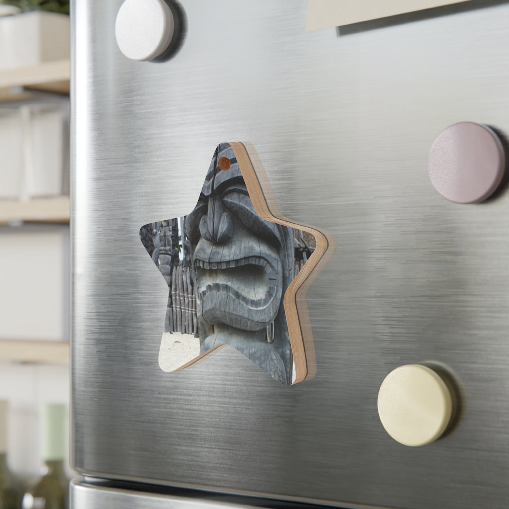 Fierce Guardian - Wooden Christmas Ornaments - Fry1Productions