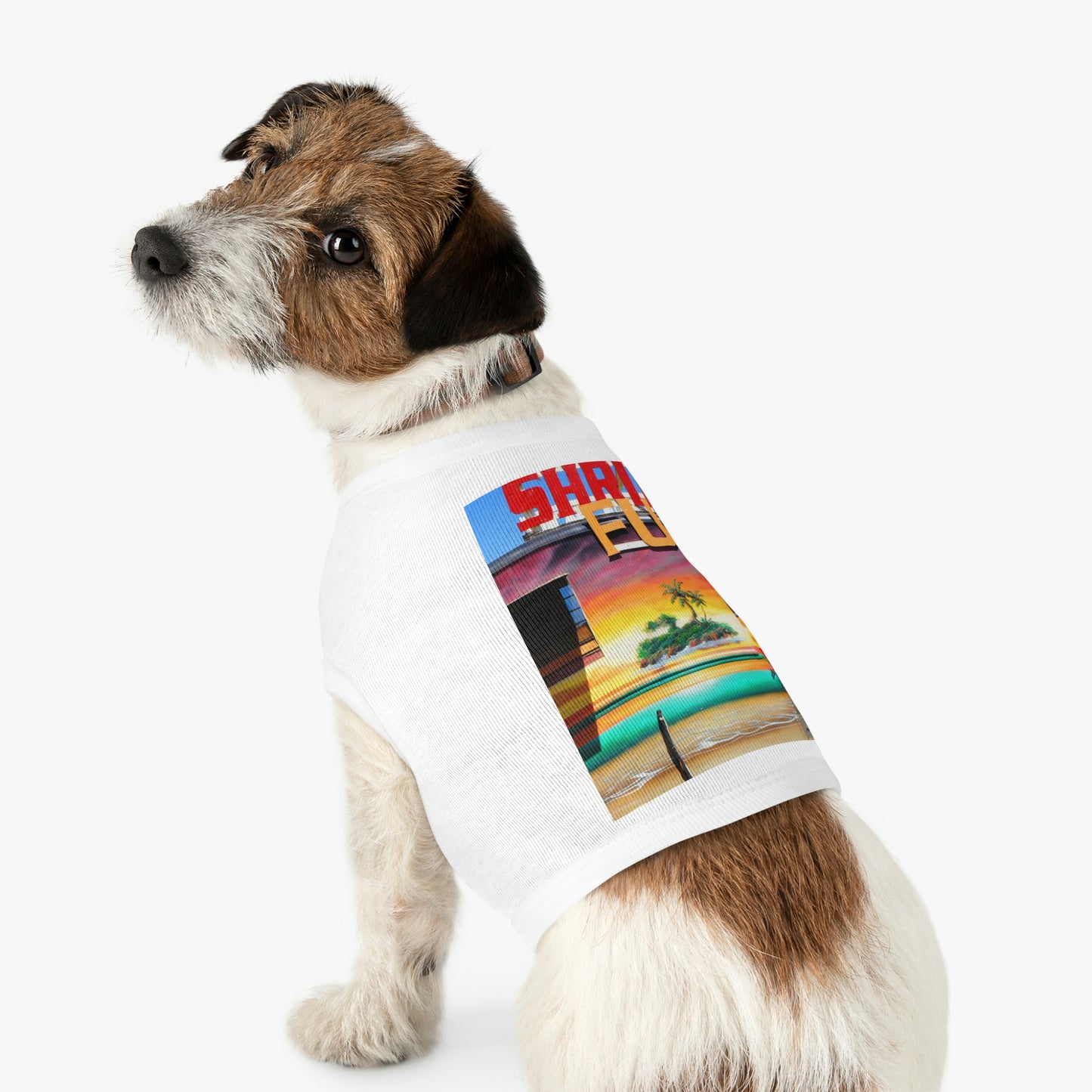 Island Love - Pet Tank Top - Fry1Productions