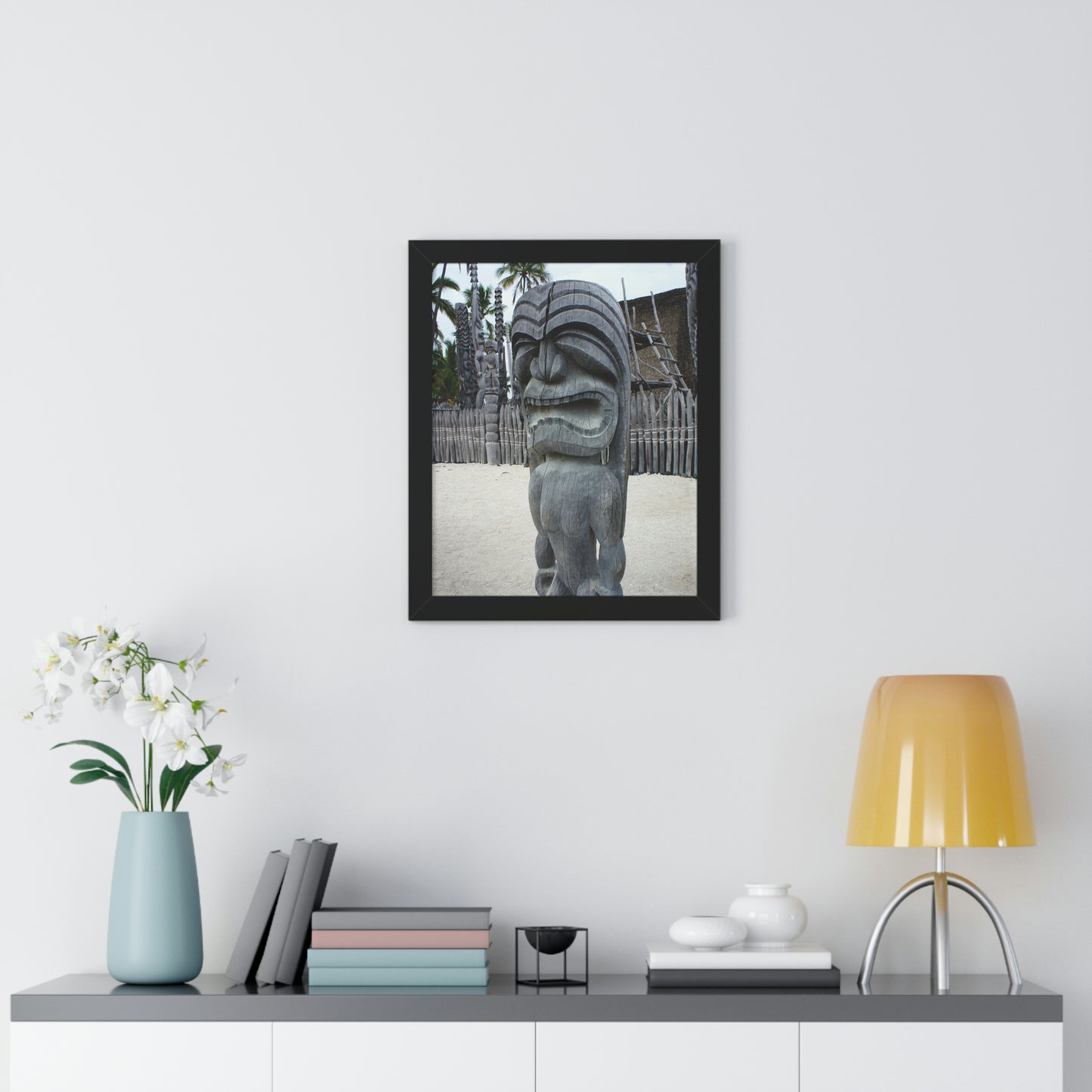 Fierce Guardian - Framed Vertical Poster - Fry1Productions