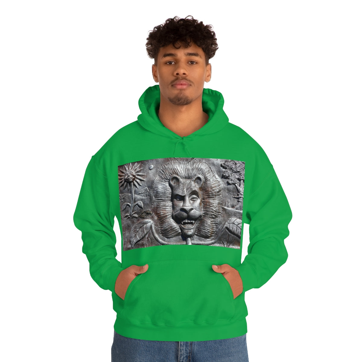 Lion's Friends Forever - Unisex Heavy Blend Hooded Sweatshirt - Fry1Productions