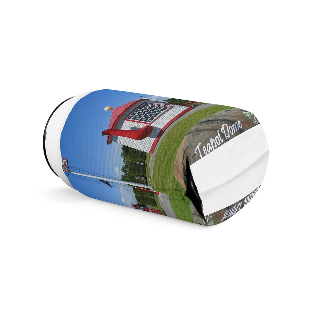 Teapot Dome Memorial Park - Can Cooler Neoprene Sleeve 12oz - Fry1Productions